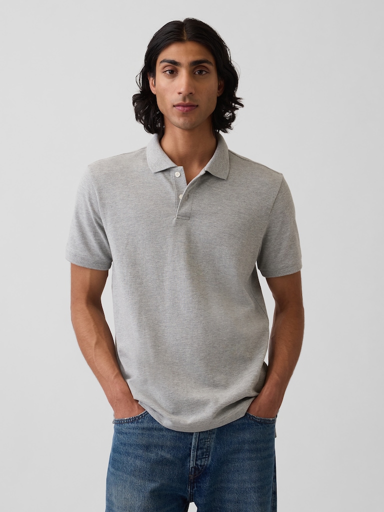 Polo en piqué