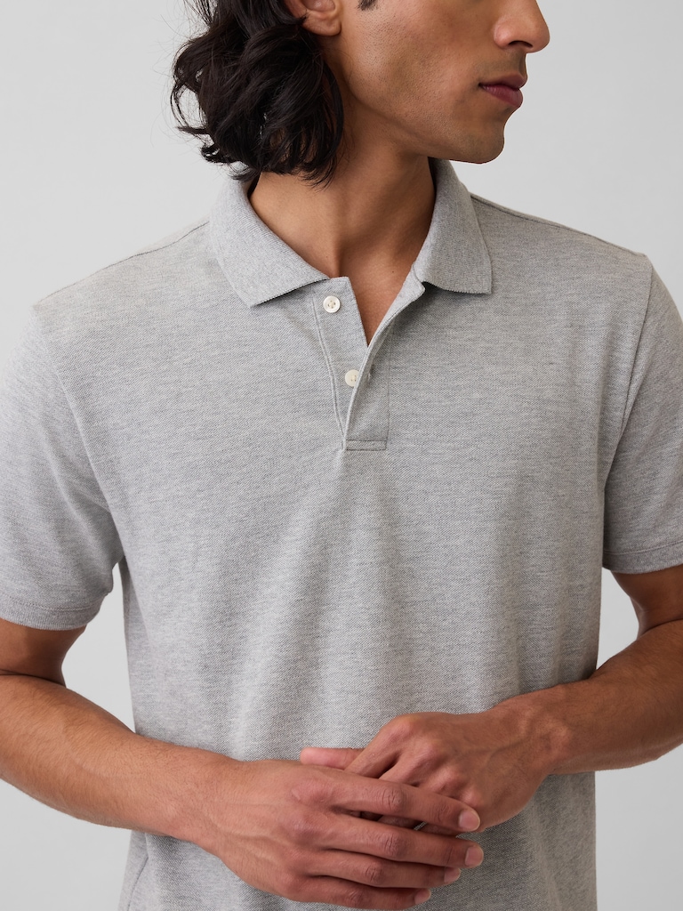Polo en piqué
