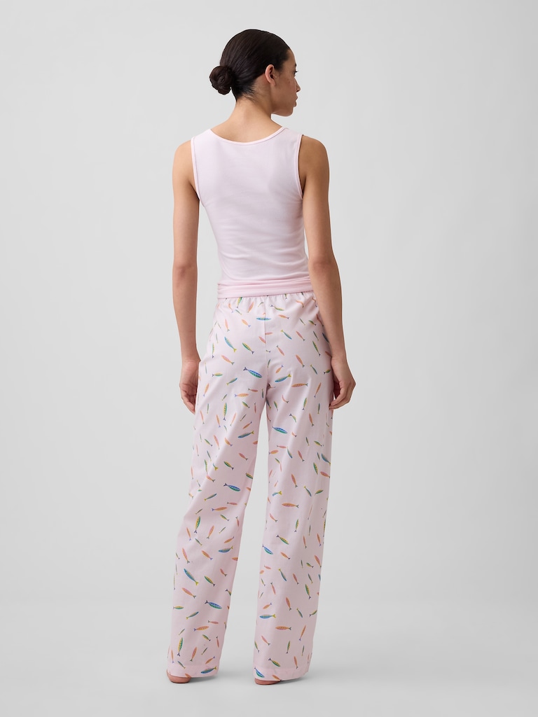 Poplin PJ Pants
