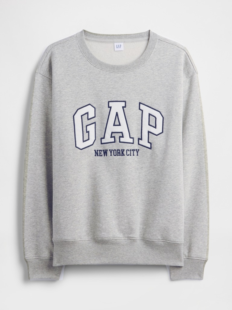 Relaxed Gap City Logo Sweatshirt