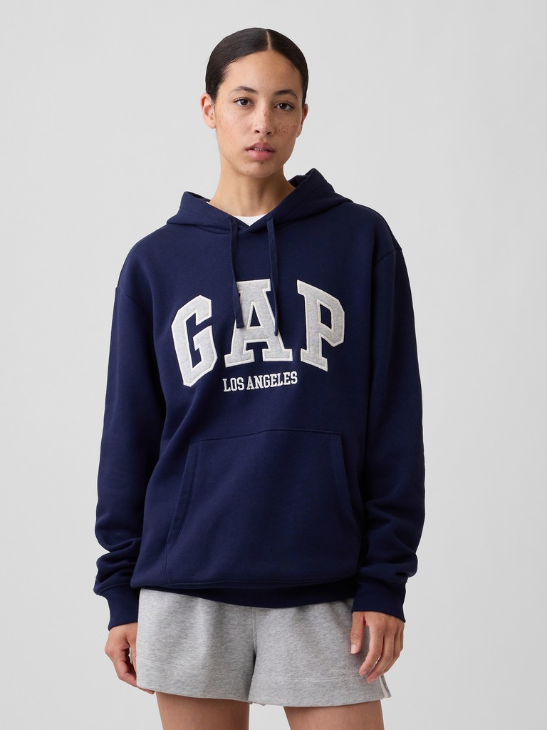 Relaxed Gap City Logo Hoodie