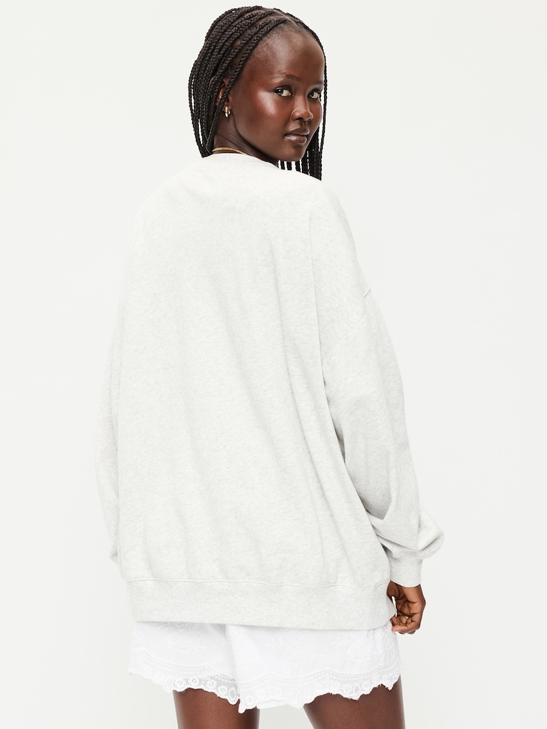 SoComfy Oversized Tunic Sweatshirt