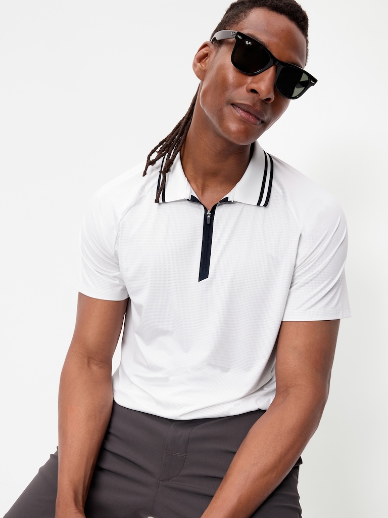 CloudMotion Zip Polo