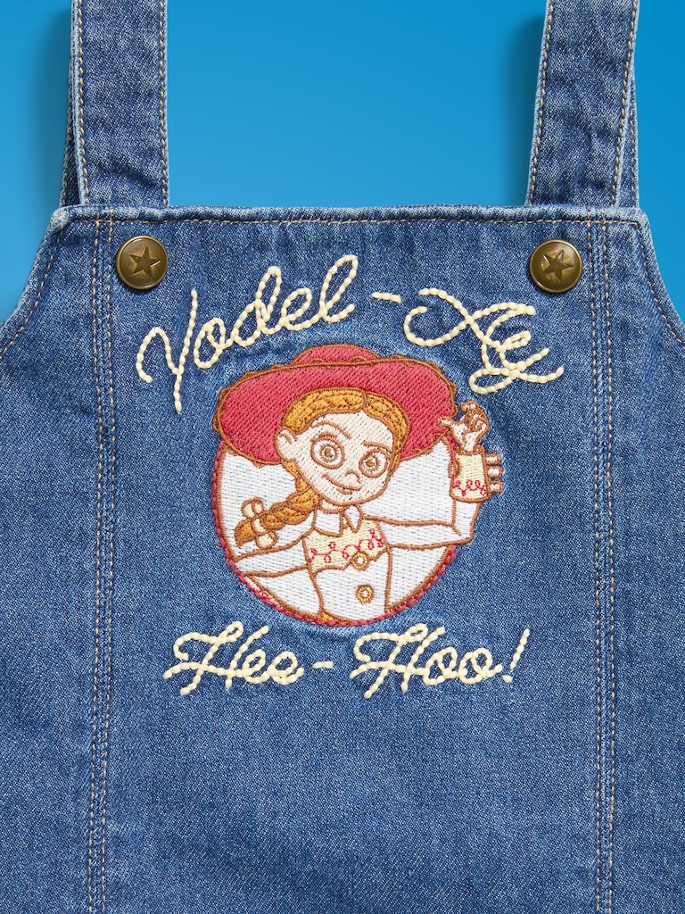 Old Navy x Pixar Toy Story Western Denim Dress for Toddler Girls
