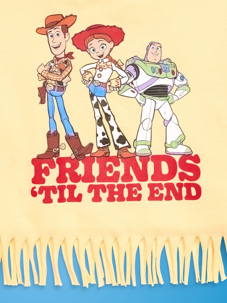 Old Navy x Pixar Toy Story Graphic Fringed-Hem T-Shirt for Toddler Girls