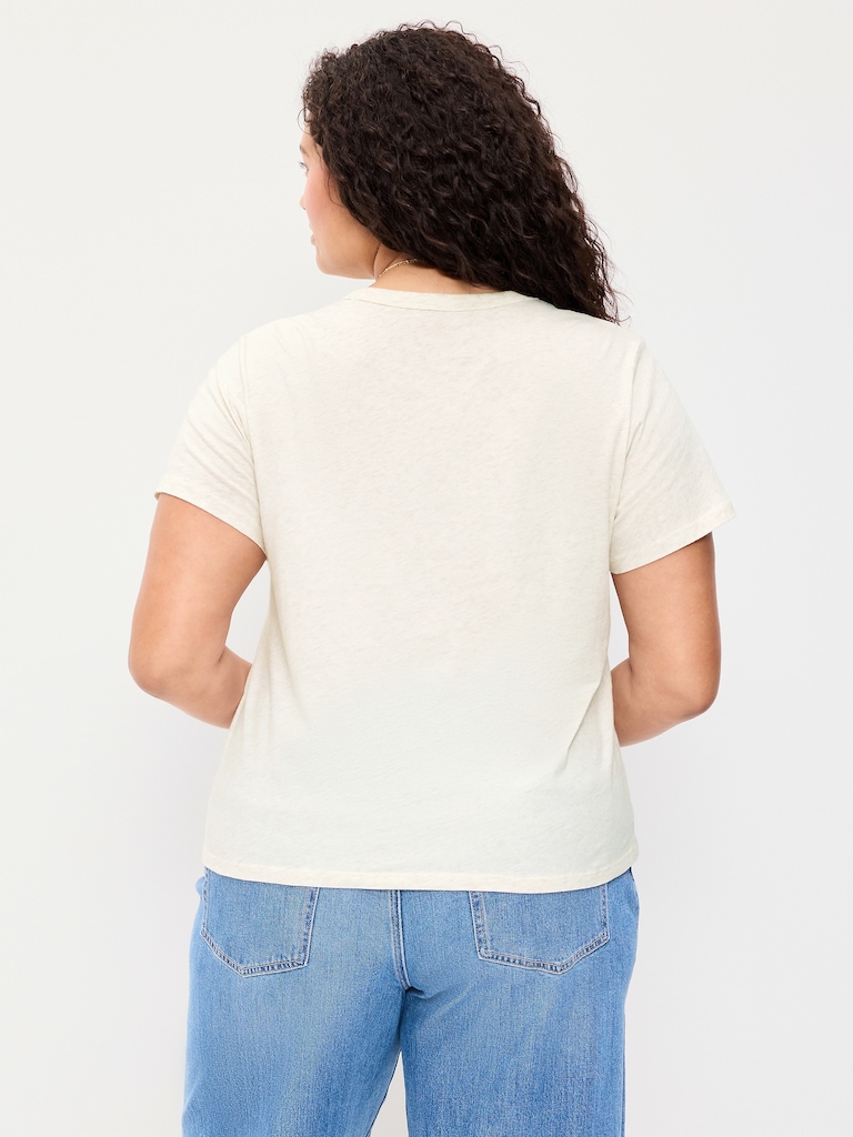 T-shirt ras du cou passe-partout