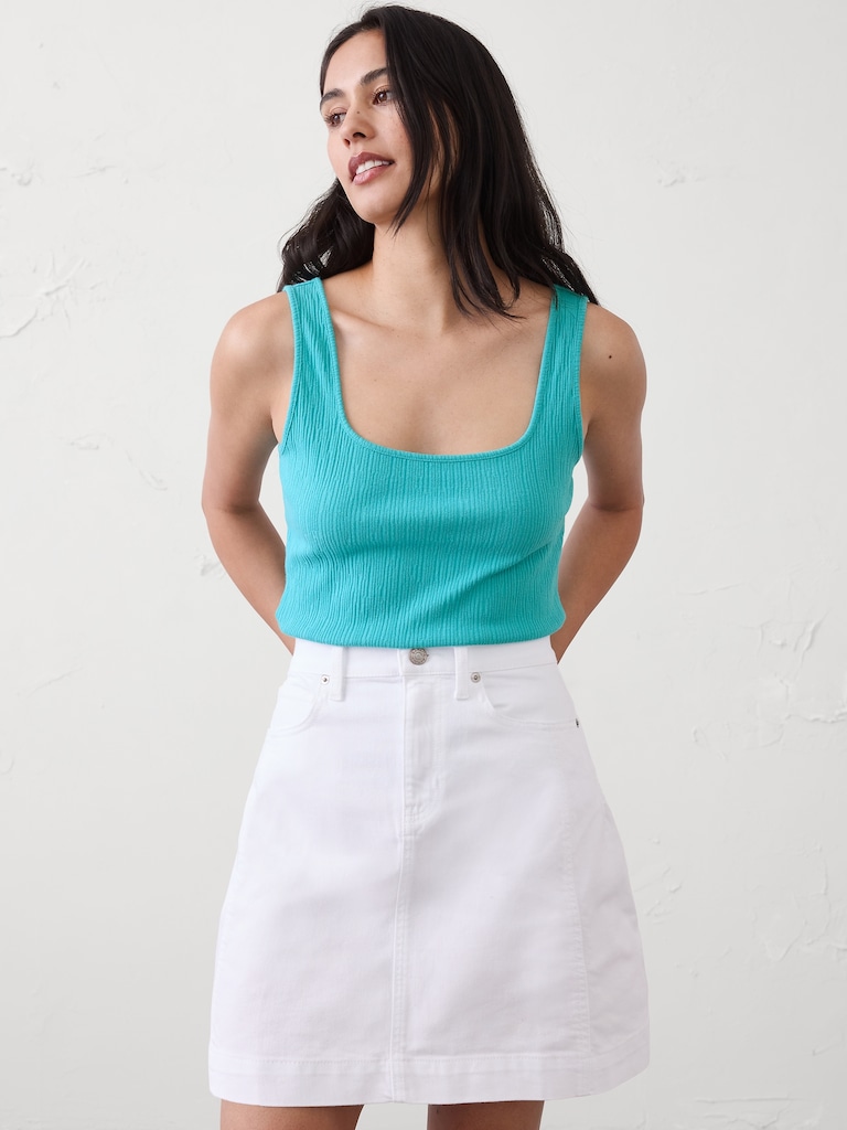 Variegated Ribbed Tank