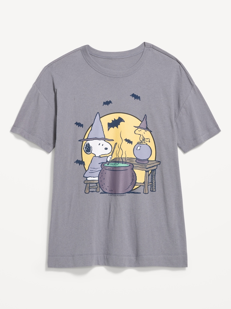 Oversized Graphic Tunic T-Shirt