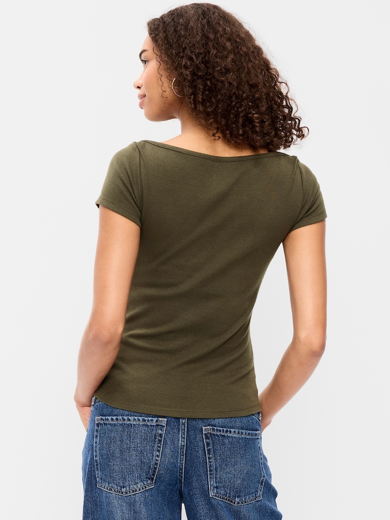 Snug Boatneck T-Shirt