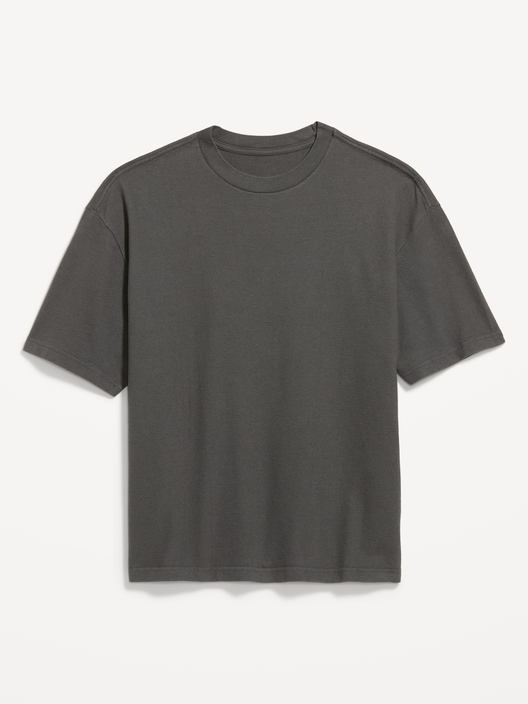 Oversized Heavyweight Garment-Washed T-Shirt
