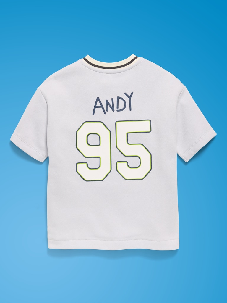 Old Navy x Pixar Toy Story Oversized Baseball Jersey Sweatshirt for Toddler Boys