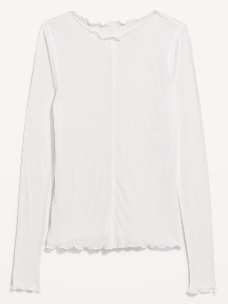 Lettuce-Edge Tissue T-Shirt