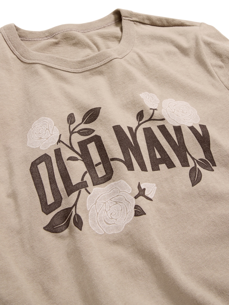EveryWear Crew-Neck Logo-Graphic T-Shirt