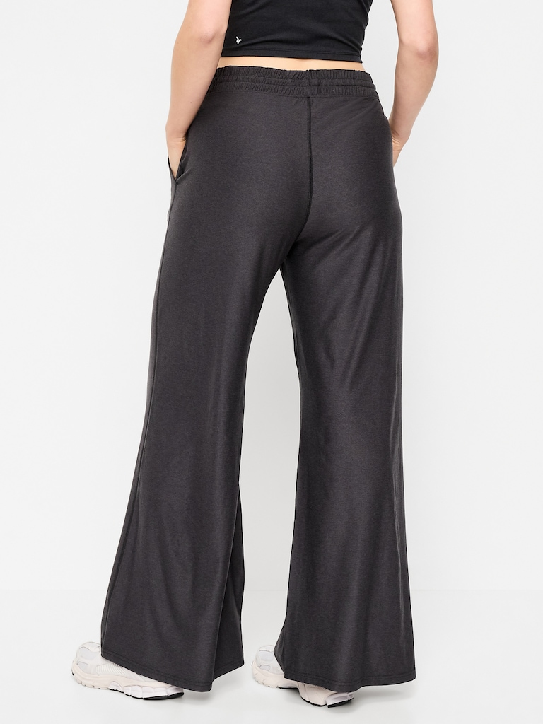High-Waisted CloudMotion Wide-Leg Pants
