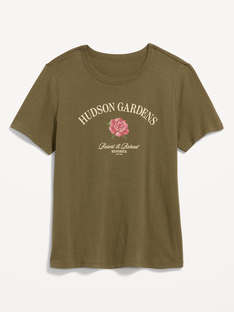 EveryWear Crew-Neck Graphic T-Shirt