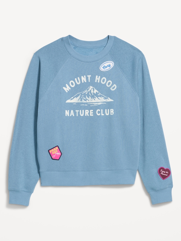 Oversized Raglan Sweatshirt