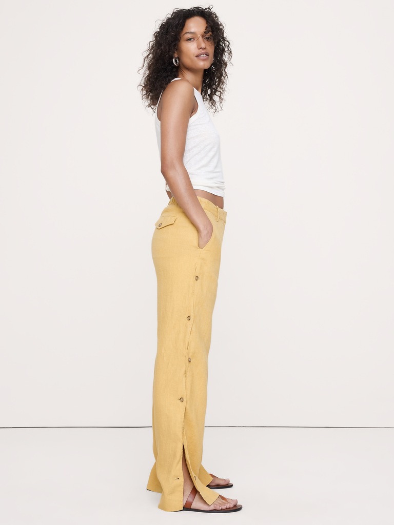 The Everyday Wide-Leg Pant in Linen