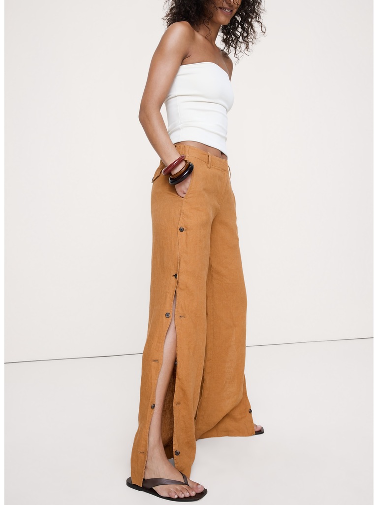 The Everyday Wide-Leg Pant in Linen