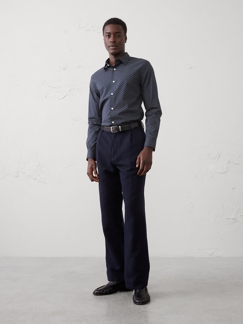 Men's Blue Dress Shirts | Banana Republic Factory