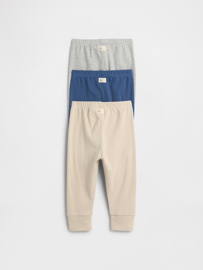 Baby Pull-On Pants (3-Pack)