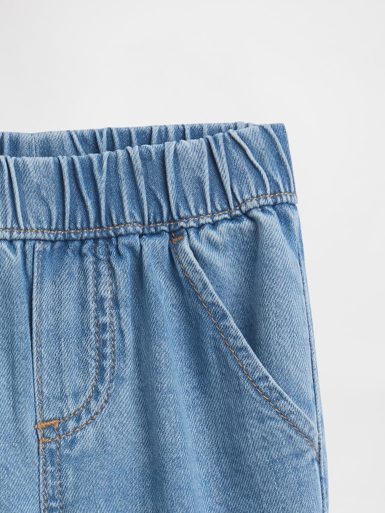 Baby Pull-On Soft Denim Pants