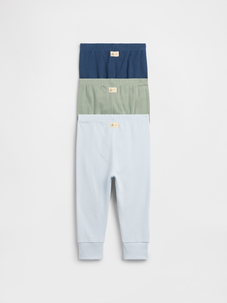 Baby Pull-On Joggers (3-Pack)