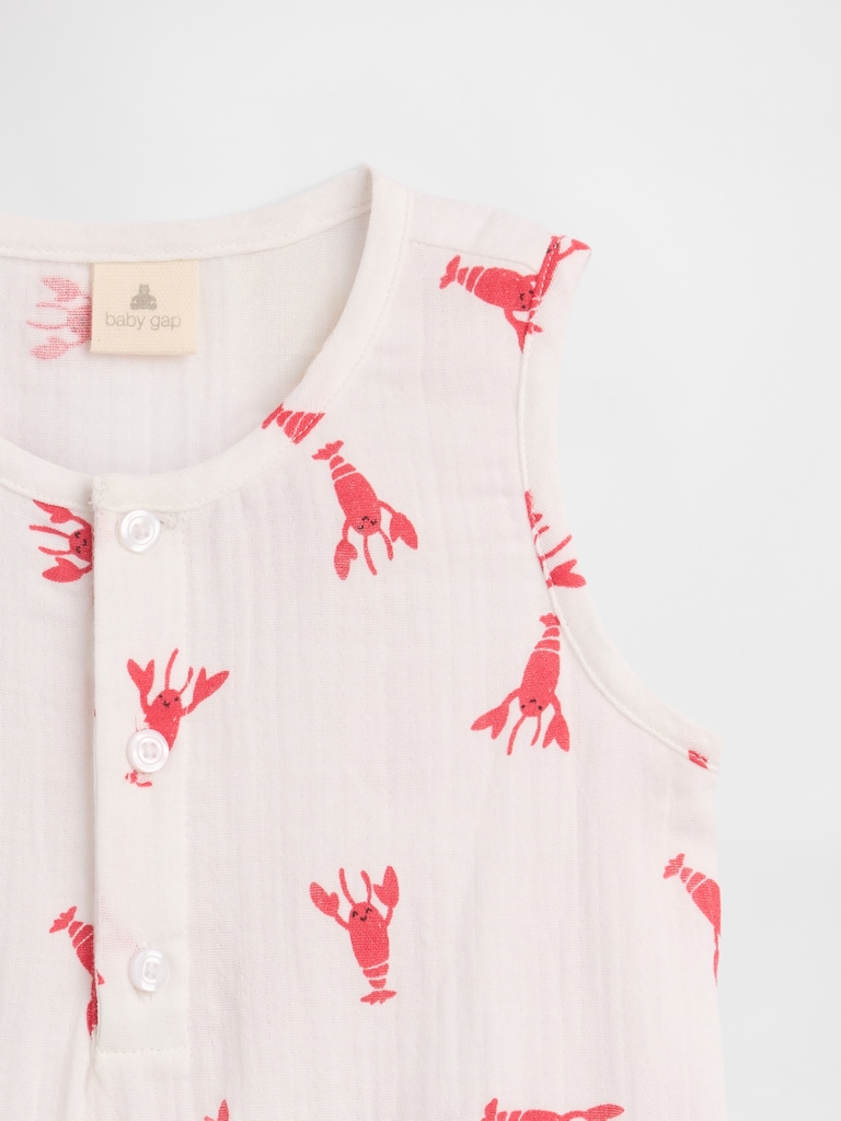 Baby Gauze Romper