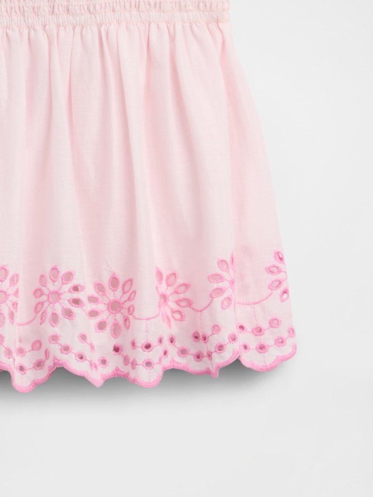 Baby Eyelet Two-Piece Outfit Set