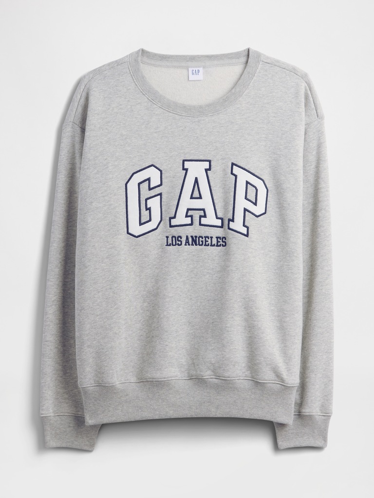 Relaxed Gap City Logo Sweatshirt