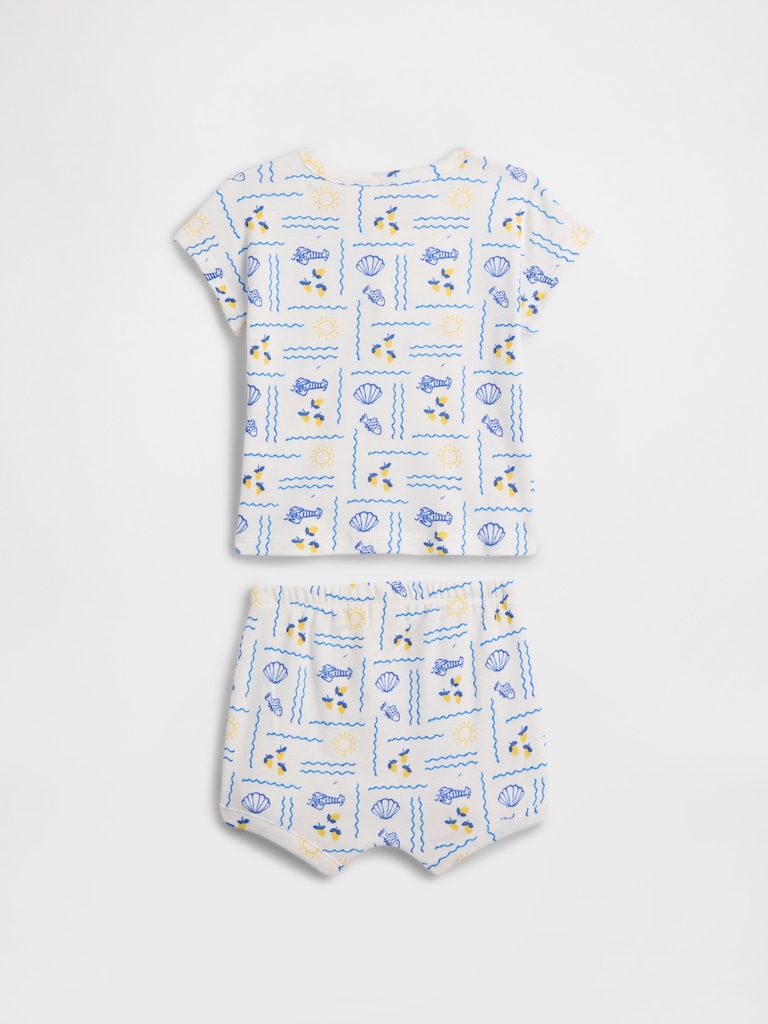 Baby Two-Piece Graphic Outfit Set
