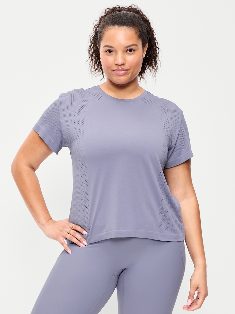 Fluid Seamless Loose T-Shirt