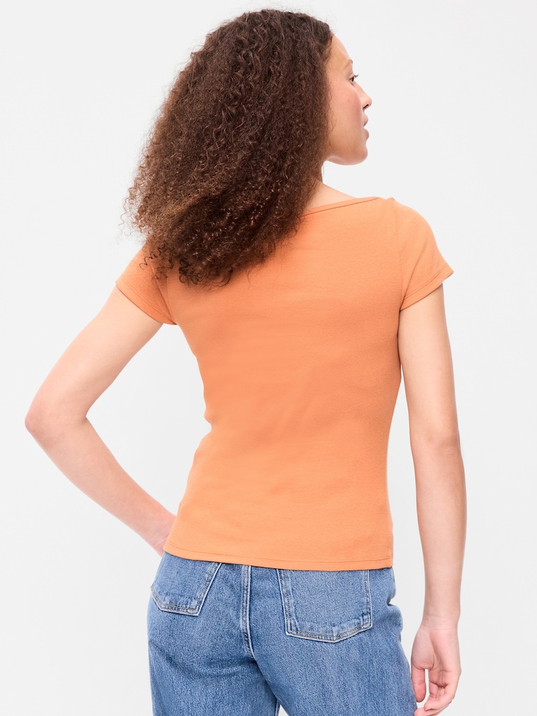 Snug Boatneck T-Shirt