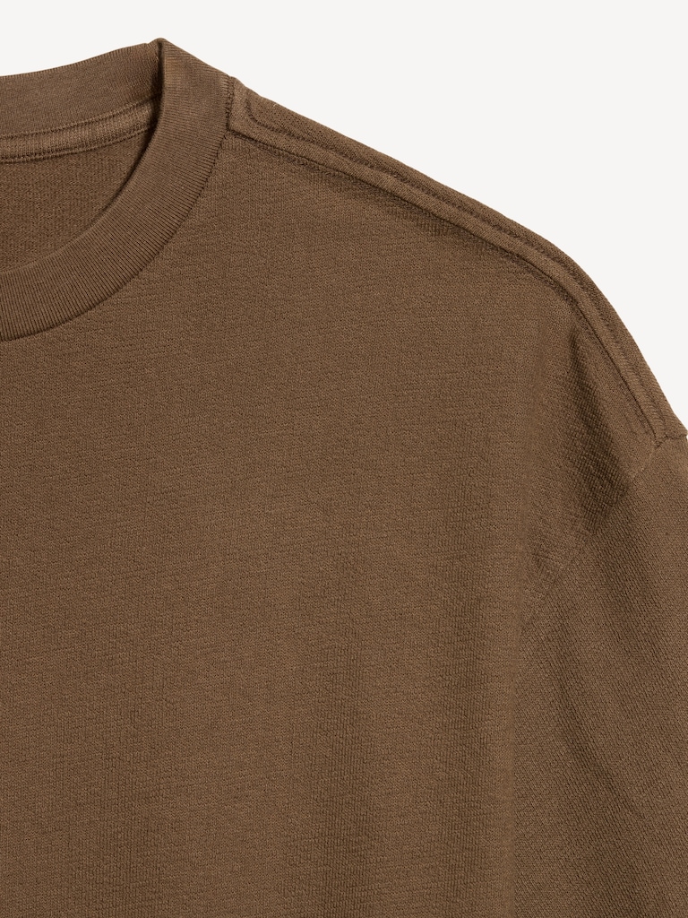Oversized Heavyweight Garment-Washed T-Shirt