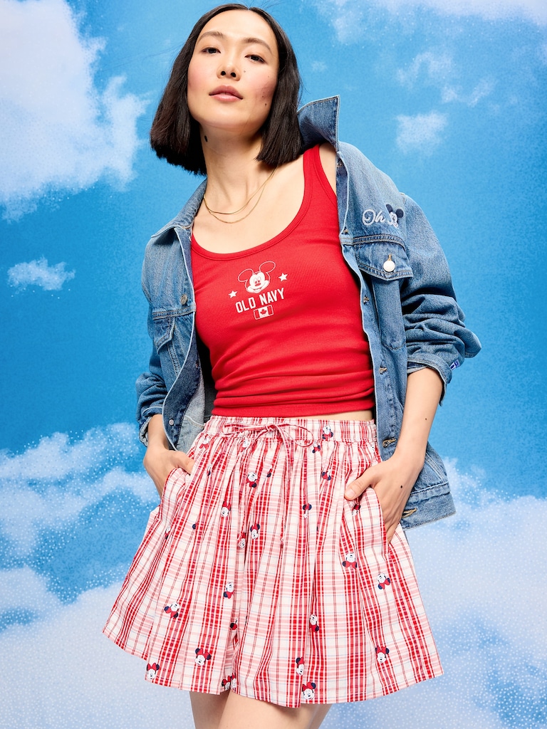 Camisole ajustée à encolure dégagée Mickey Mouse Old Navy x Disney