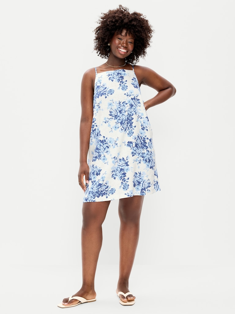 Sleeveless Mini Shift Dress