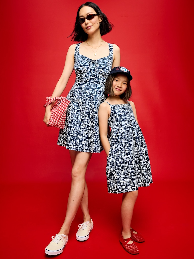 Robe-camisole courte ajustée et évasée Mickey Mouse Old Navy x Disney pour femme