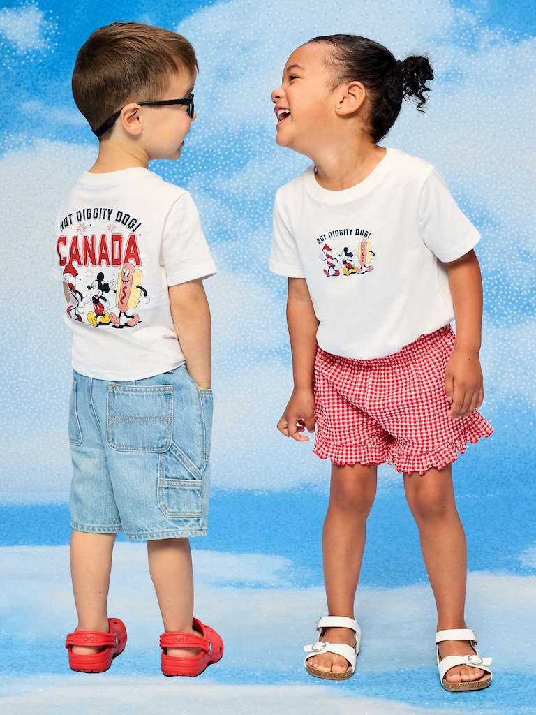 T-shirt à imprimé Mickey Mouse Old Navy x Disney unisexe pour tout-petit