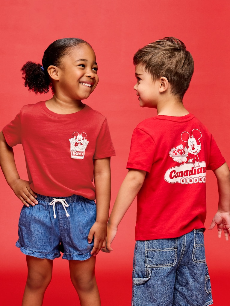 T-shirt à imprimé Mickey Mouse Old Navy x Disney unisexe pour tout-petit