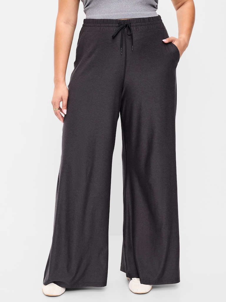 High-Waisted CloudMotion Wide-Leg Pants