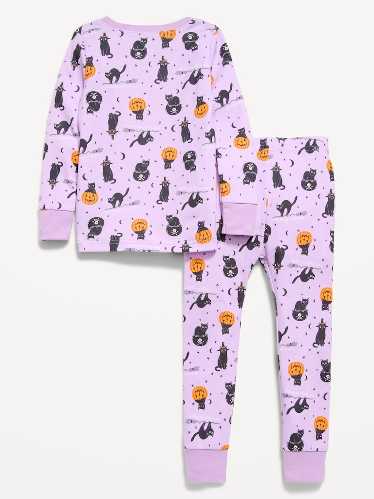 Printed Snug-Fit Pajama Set for Toddler & Baby