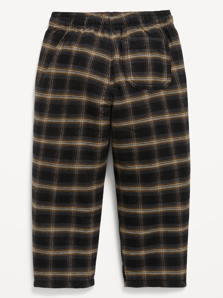 Pull-On Barrel-Leg Pants for Toddler Boys