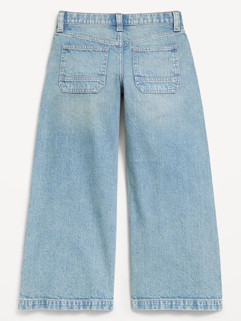 Low-Rise Super Baggy Wide-Leg Jeans for Girls