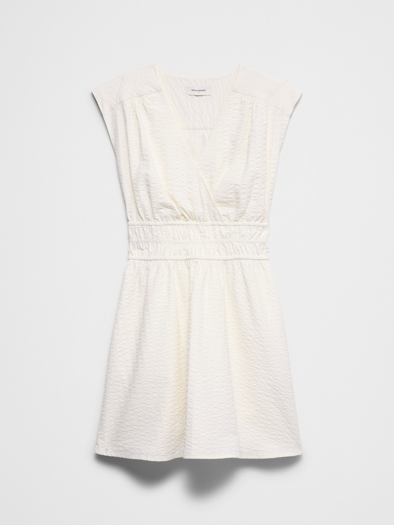 Seersucker Mini Dress