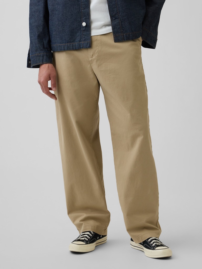 Kaki moderne coupe ballon