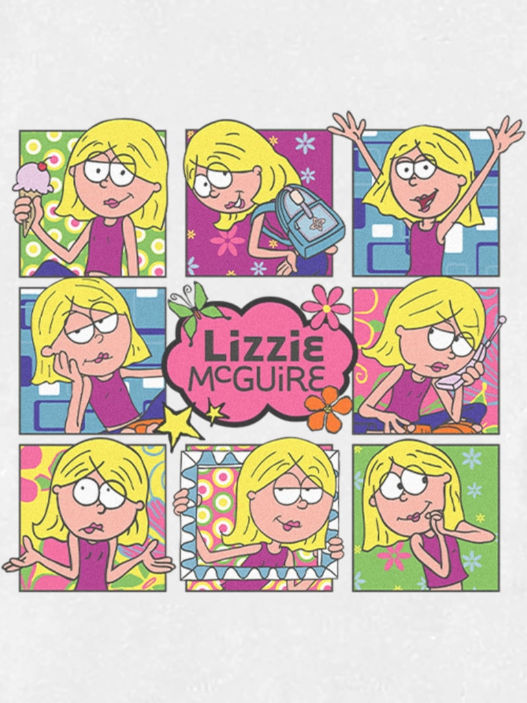 Lizzy McGuire Multi Lizzie Graphic T-shirt for Toddlers