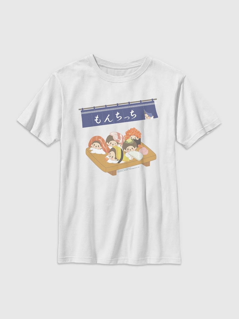 Monchhichi Sushi Graphic T-Shirt For Kids