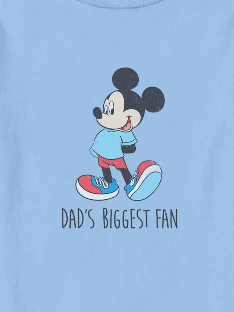Mickey Classic Dads Fan Mickey Graphic T-shirt for Toddlers