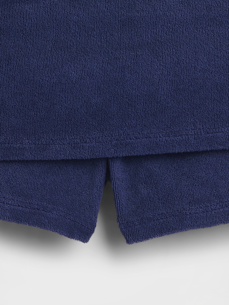 Kids Towel Terry Skort Outfit Set