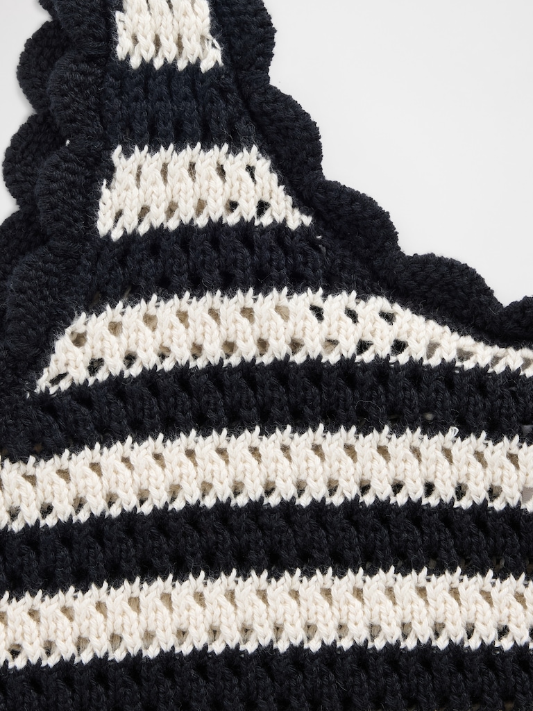 Crochet Scoopneck Tank Top