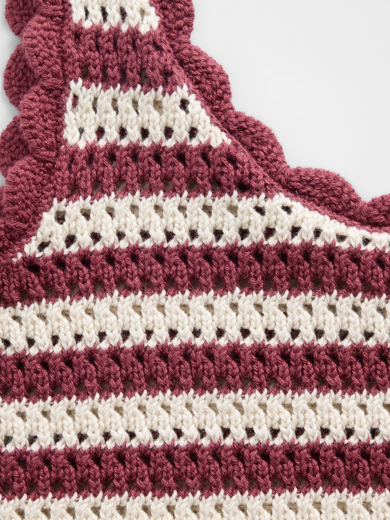 Crochet Scoopneck Tank Top